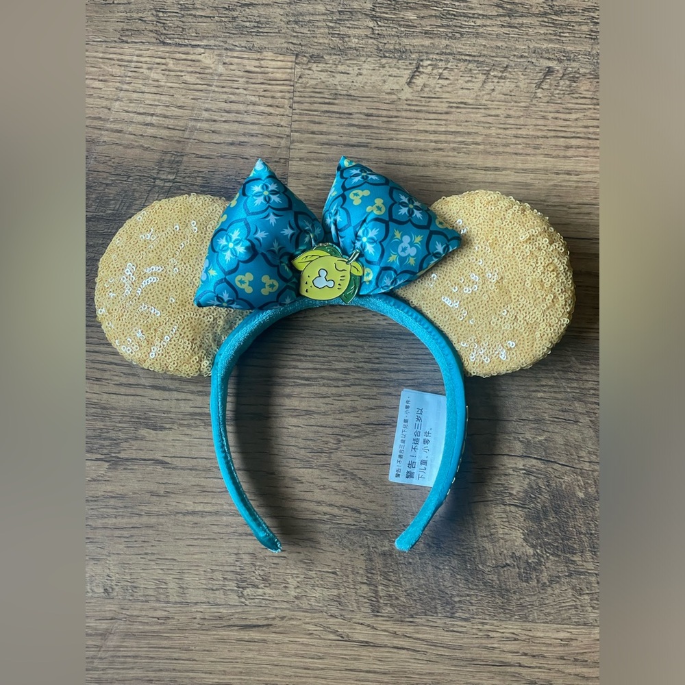 Lemon Minnie ears